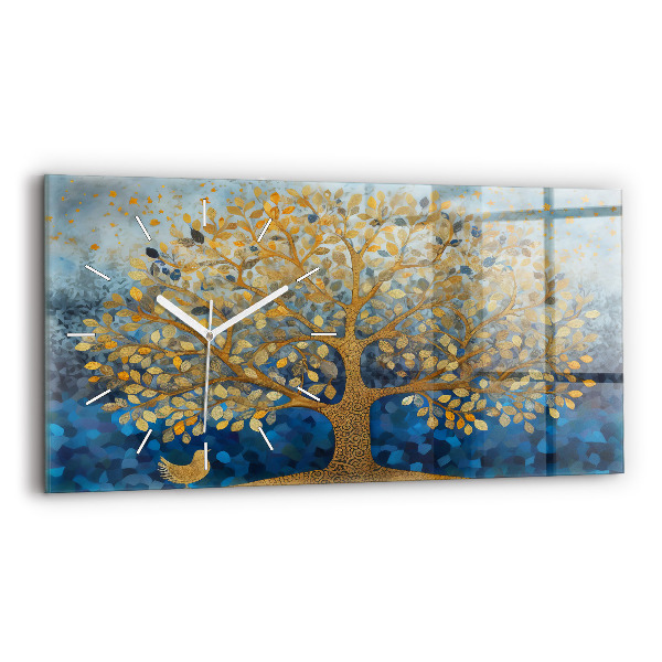 Reloj horizontal Árbol abstracto