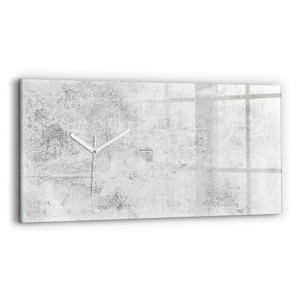 Reloj horizontal Muro de hormigón