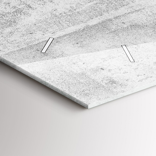 Reloj horizontal Muro de hormigón