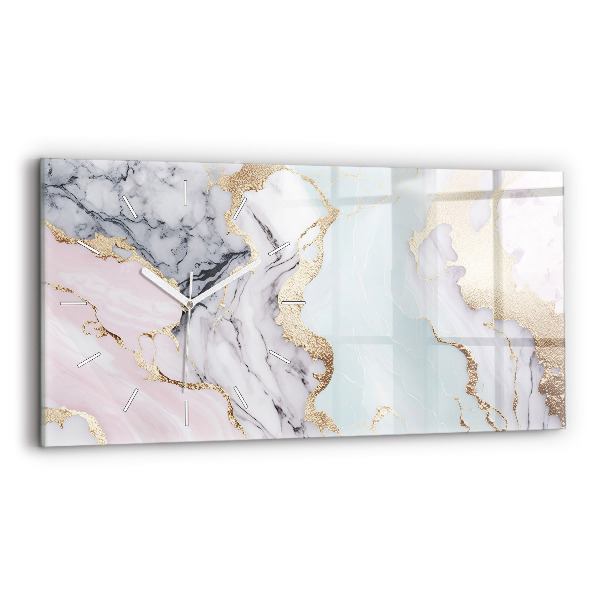 Reloj horizontal Mármol