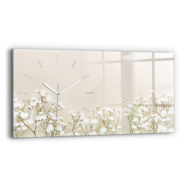 Reloj horizontal Flores en flor