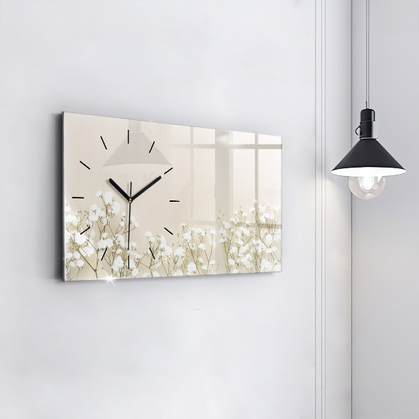 Reloj horizontal Flores en flor