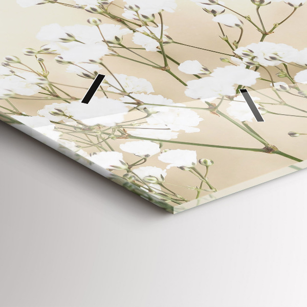 Reloj horizontal Flores en flor