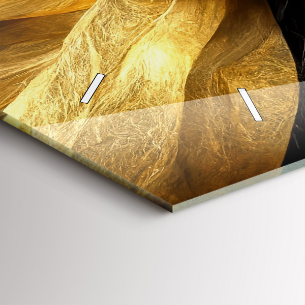 Reloj horizontal Abstracción elegante