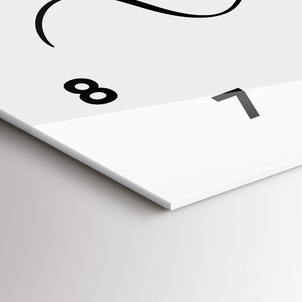 Reloj horizontal Inscripción de recuerdos