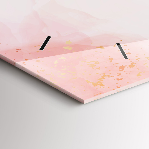 Reloj horizontal Canica rosa