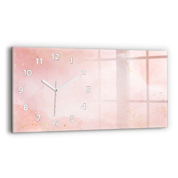 Reloj horizontal Canica rosa