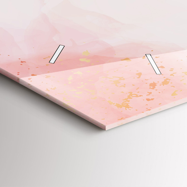 Reloj horizontal Canica rosa