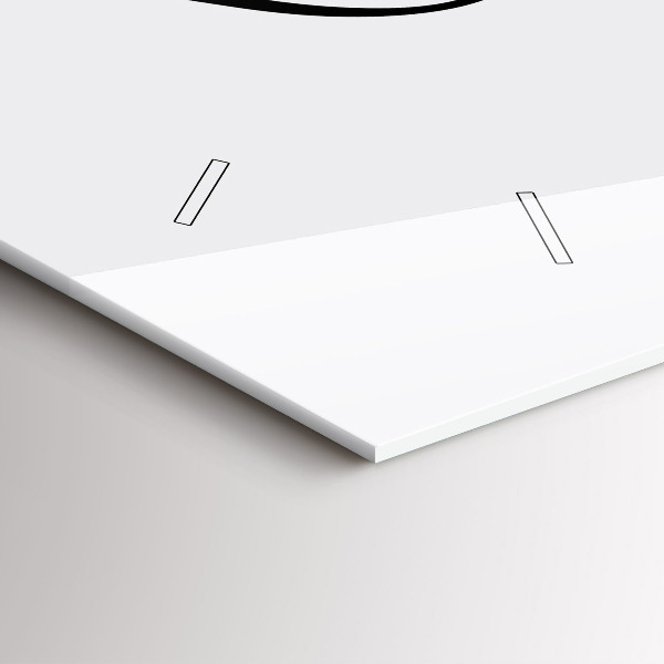 Reloj de cristal horizontal Inscripción de viaje