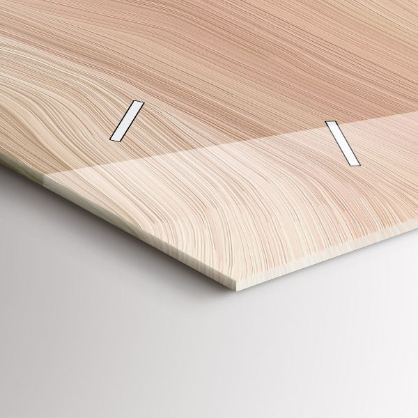 Reloj horizontal Abstracción de olas