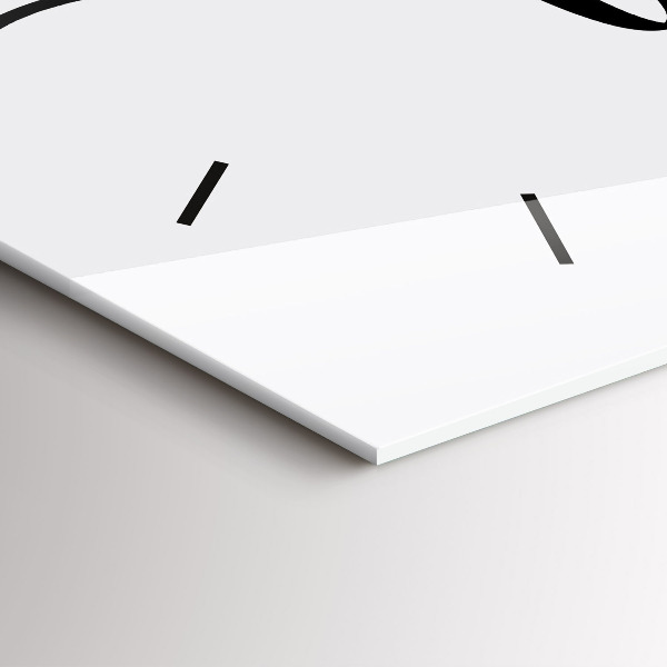 Reloj horizontal Inscripción familiar