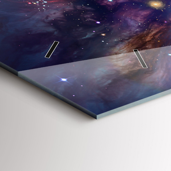 Reloj horizontal Mundo galaxia