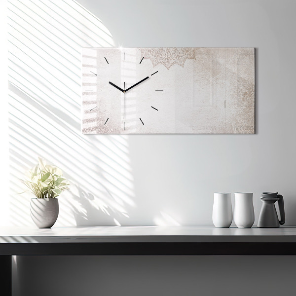 Reloj horizontal Patrón decorativo