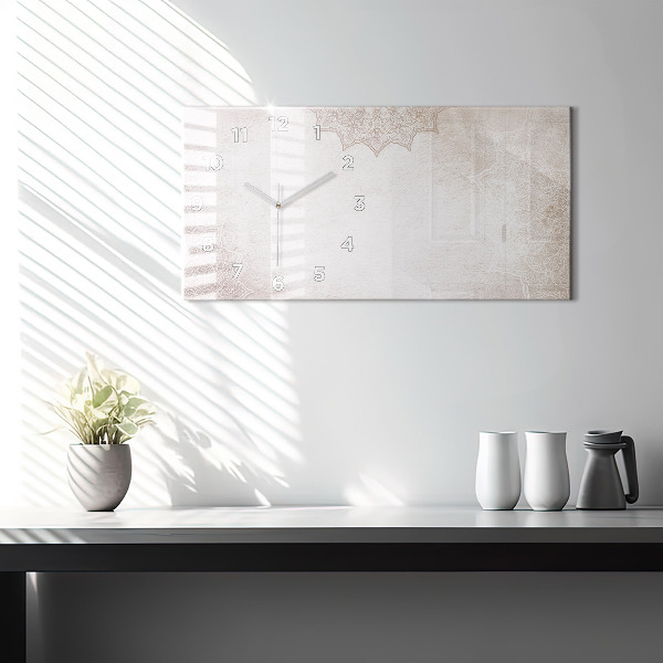 Reloj horizontal Patrón decorativo