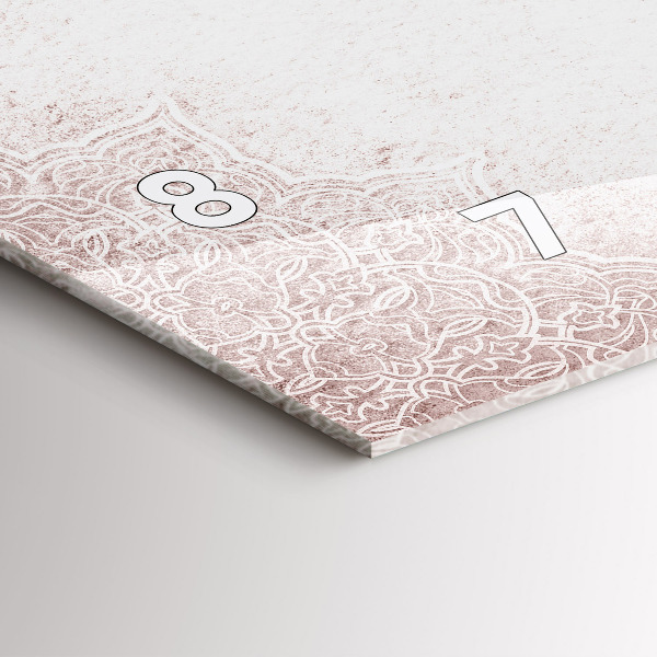 Reloj horizontal Patrón decorativo