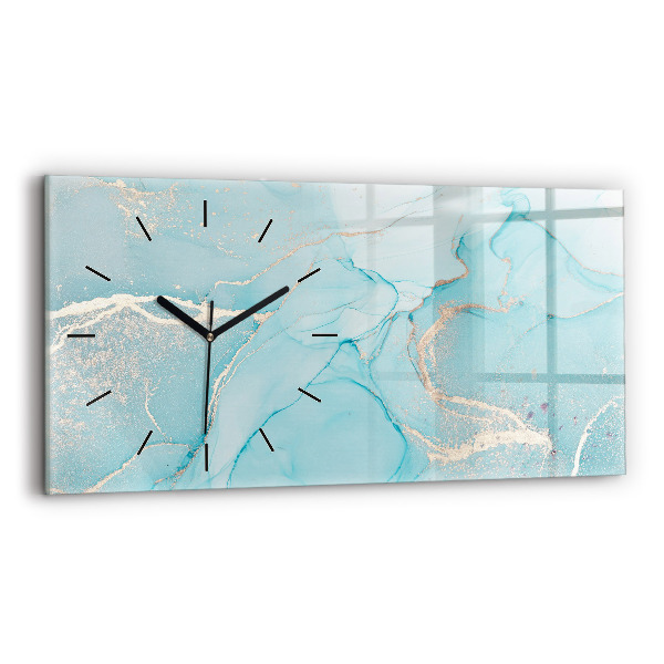 Reloj horizontal Mármol decorativo