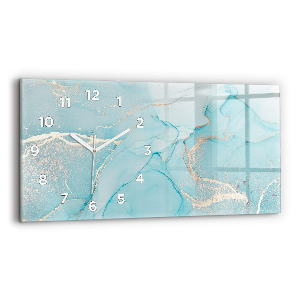 Reloj horizontal Mármol decorativo
