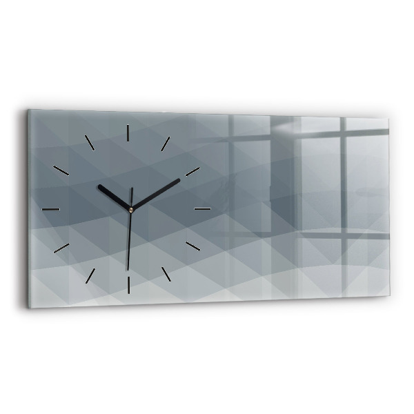 Reloj horizontal Abstracción de olas