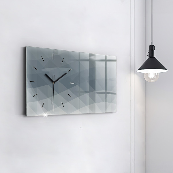 Reloj horizontal Abstracción de olas