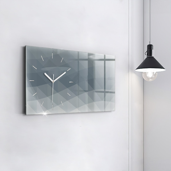 Reloj horizontal Abstracción de olas