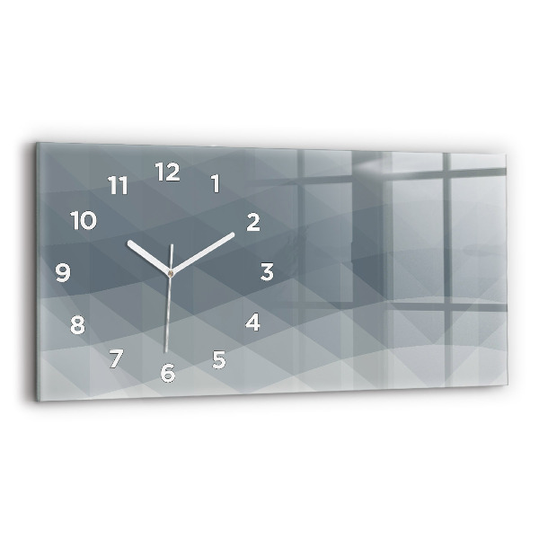 Reloj horizontal Abstracción de olas