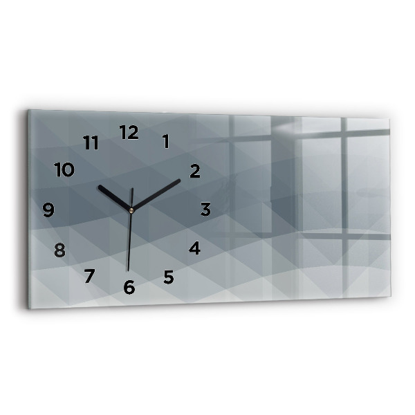 Reloj horizontal Abstracción de olas