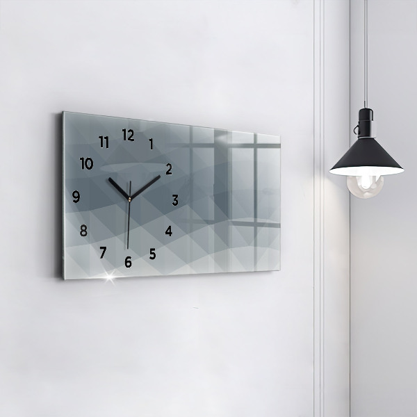 Reloj horizontal Abstracción de olas