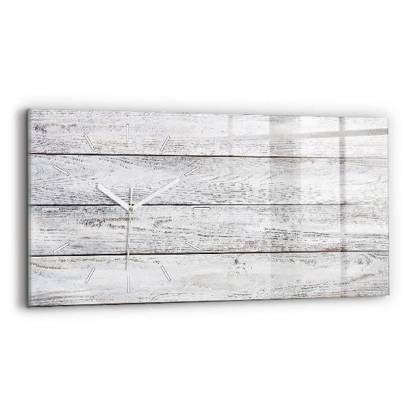 Reloj de cristal horizontal Tablas pintadas