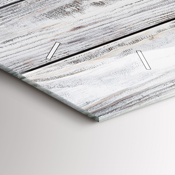 Reloj de cristal horizontal Tablas pintadas