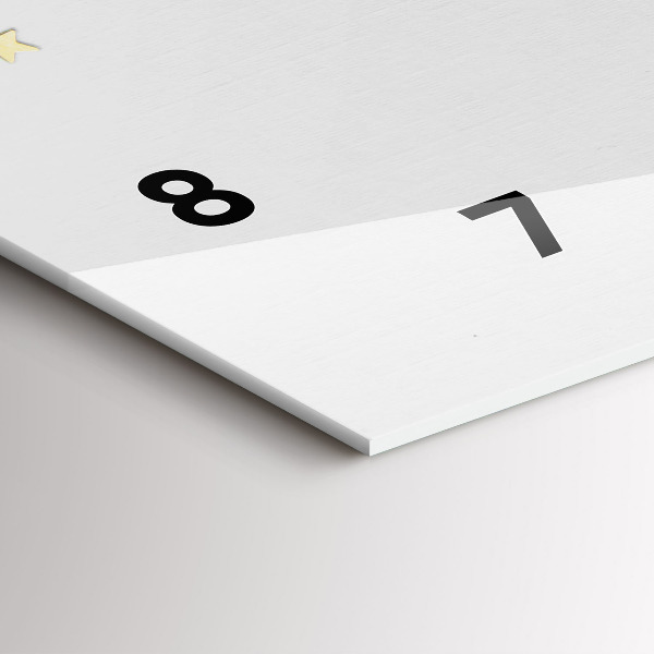 Reloj horizontal Estrellas