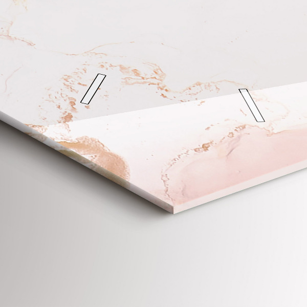 Reloj de cristal horizontal Imagen abstracta