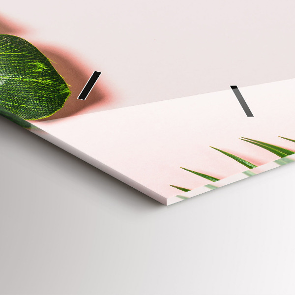 Reloj de cristal horizontal Ambiente veraniego