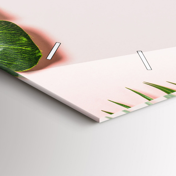 Reloj de cristal horizontal Ambiente veraniego