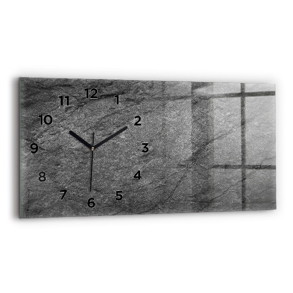Reloj horizontal Roca volcánica