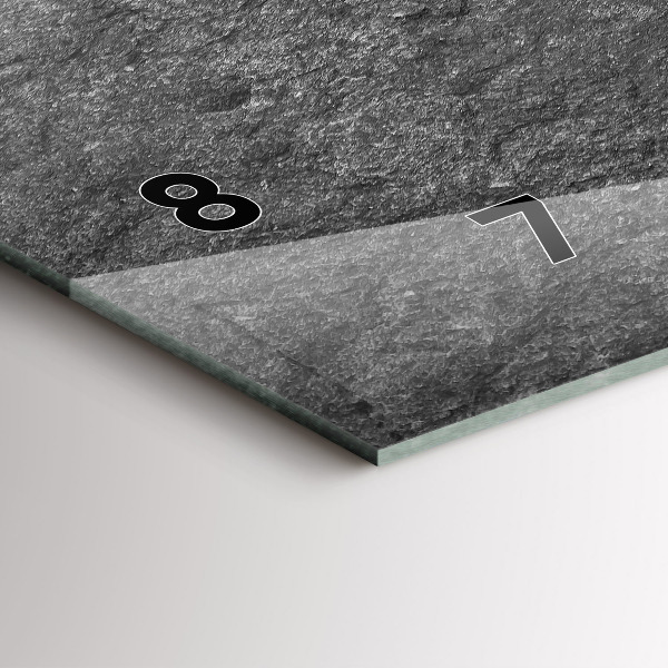 Reloj horizontal Roca volcánica