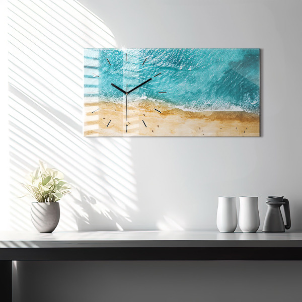 Reloj horizontal Gente de playa