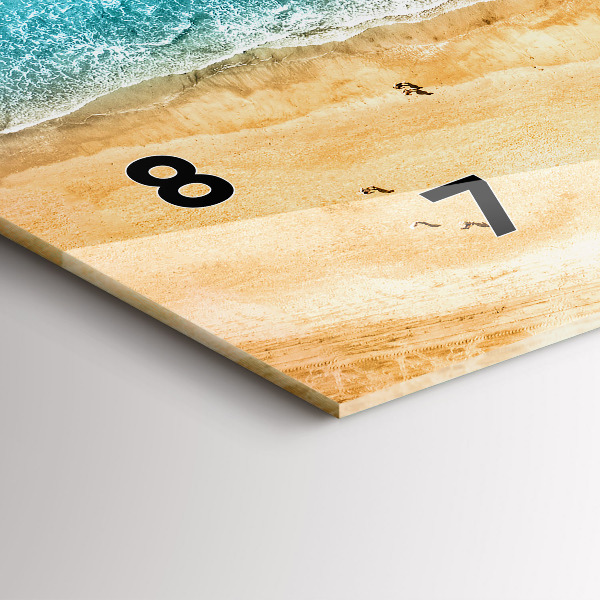 Reloj horizontal Gente de playa