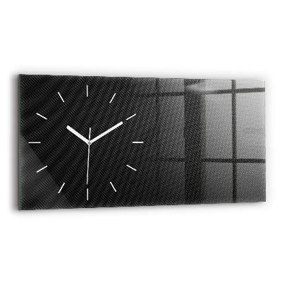 Reloj horizontal Abstracto oscuro