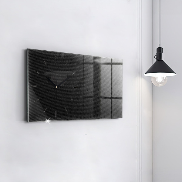 Reloj horizontal Abstracto oscuro