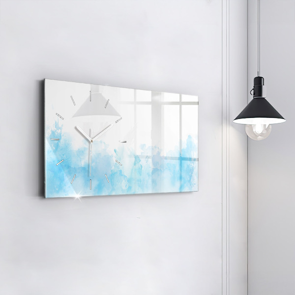 Reloj horizontal Manchas pintadas