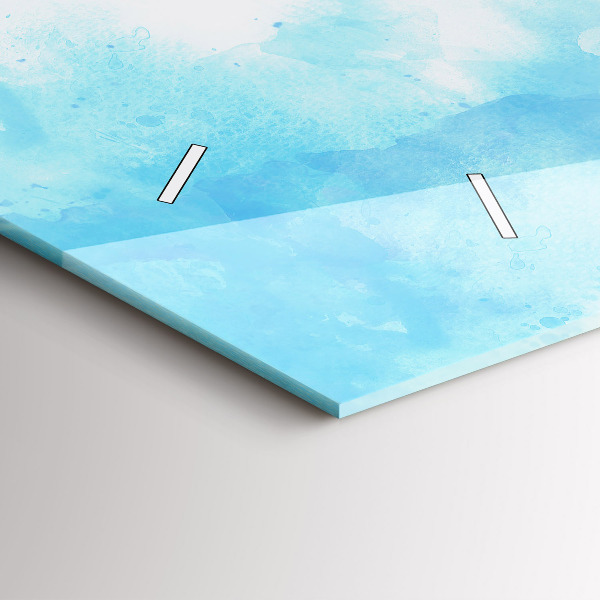 Reloj horizontal Manchas pintadas