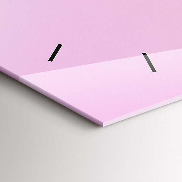 Reloj horizontal Corazón de flores