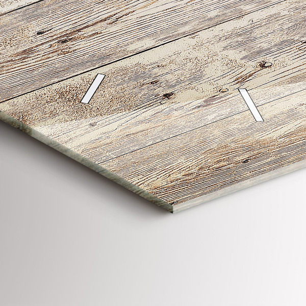 Reloj horizontal Paneles de madera