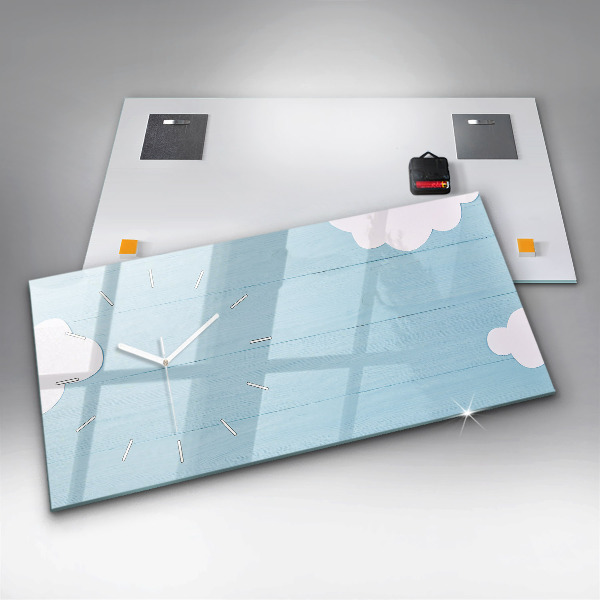 Reloj horizontal Pizarra infantil