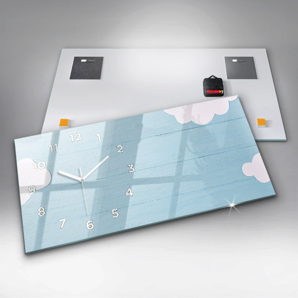 Reloj horizontal Pizarra infantil