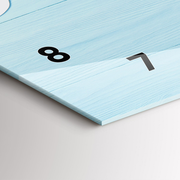 Reloj horizontal Pizarra infantil