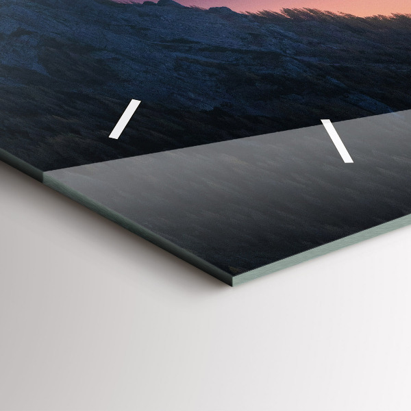 Reloj horizontal Paisaje de cumbres