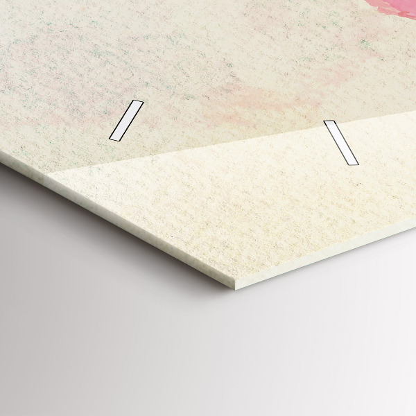 Reloj horizontal Mapamundi en acuarela