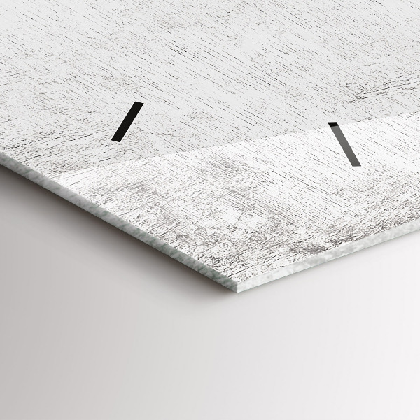 Reloj de cristal horizontal Plantas decorativas