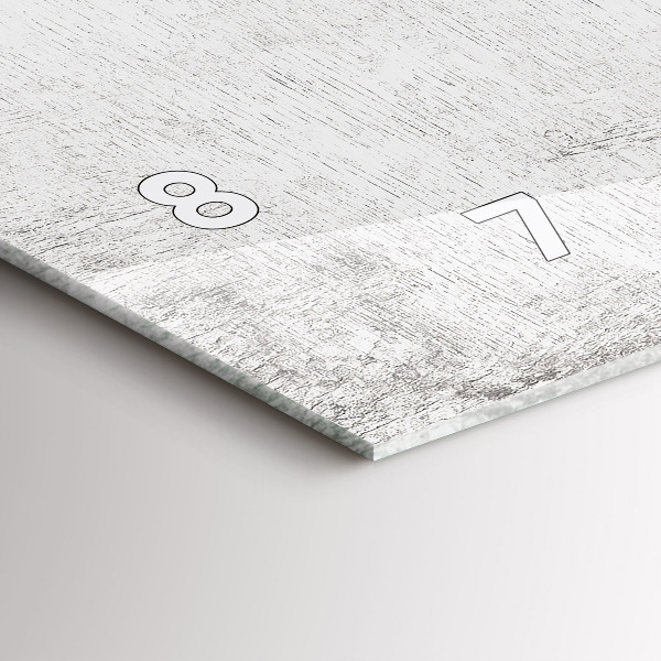 Reloj de cristal horizontal Plantas decorativas